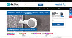 Desktop Screenshot of bathshop.cz